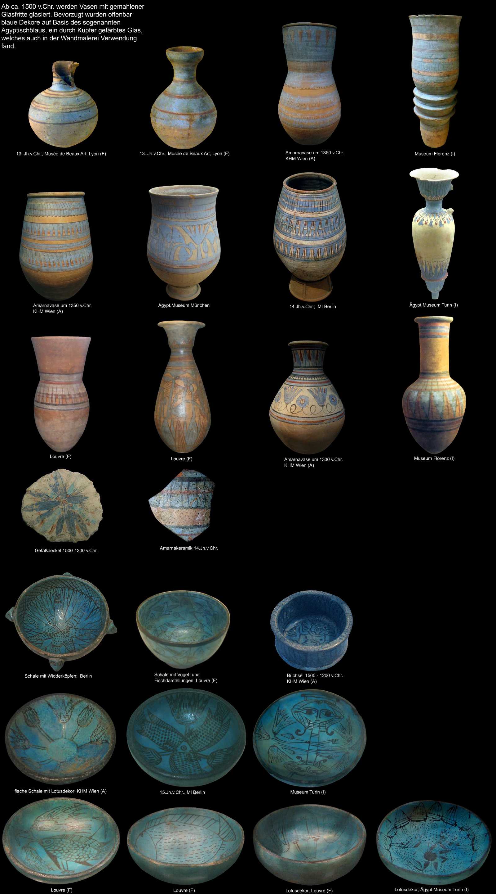 ägyptische Keramik