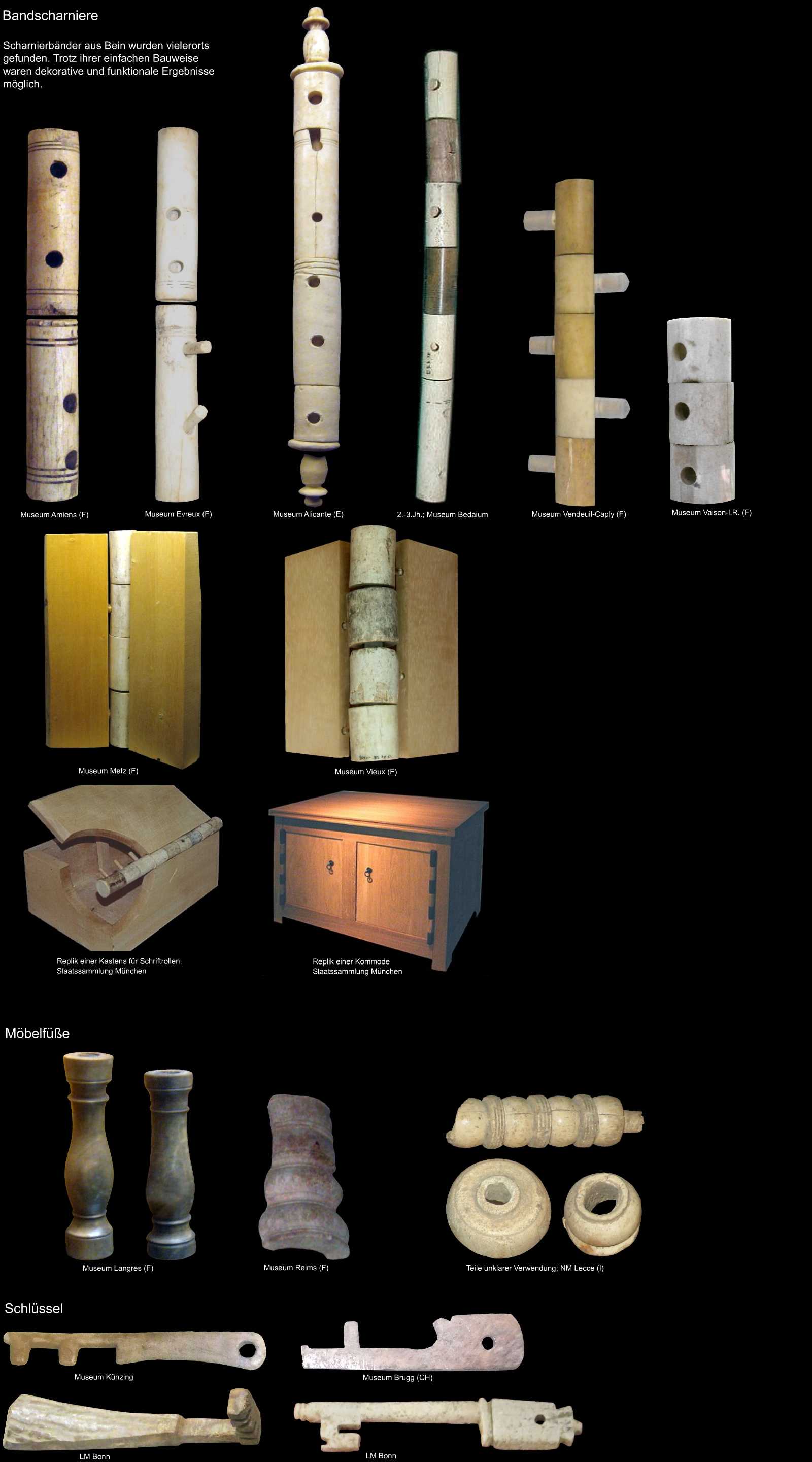 römischer Möbelbau aus Bein2