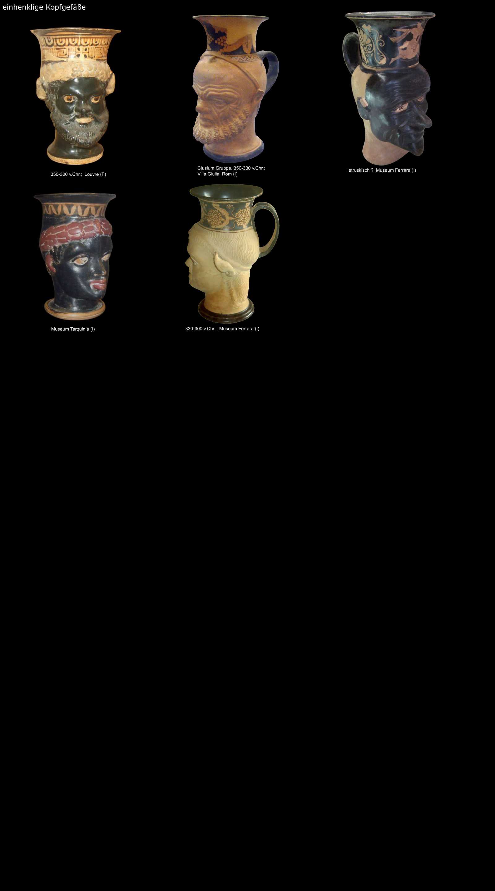 etruskische Keramikform - Kantharos 4