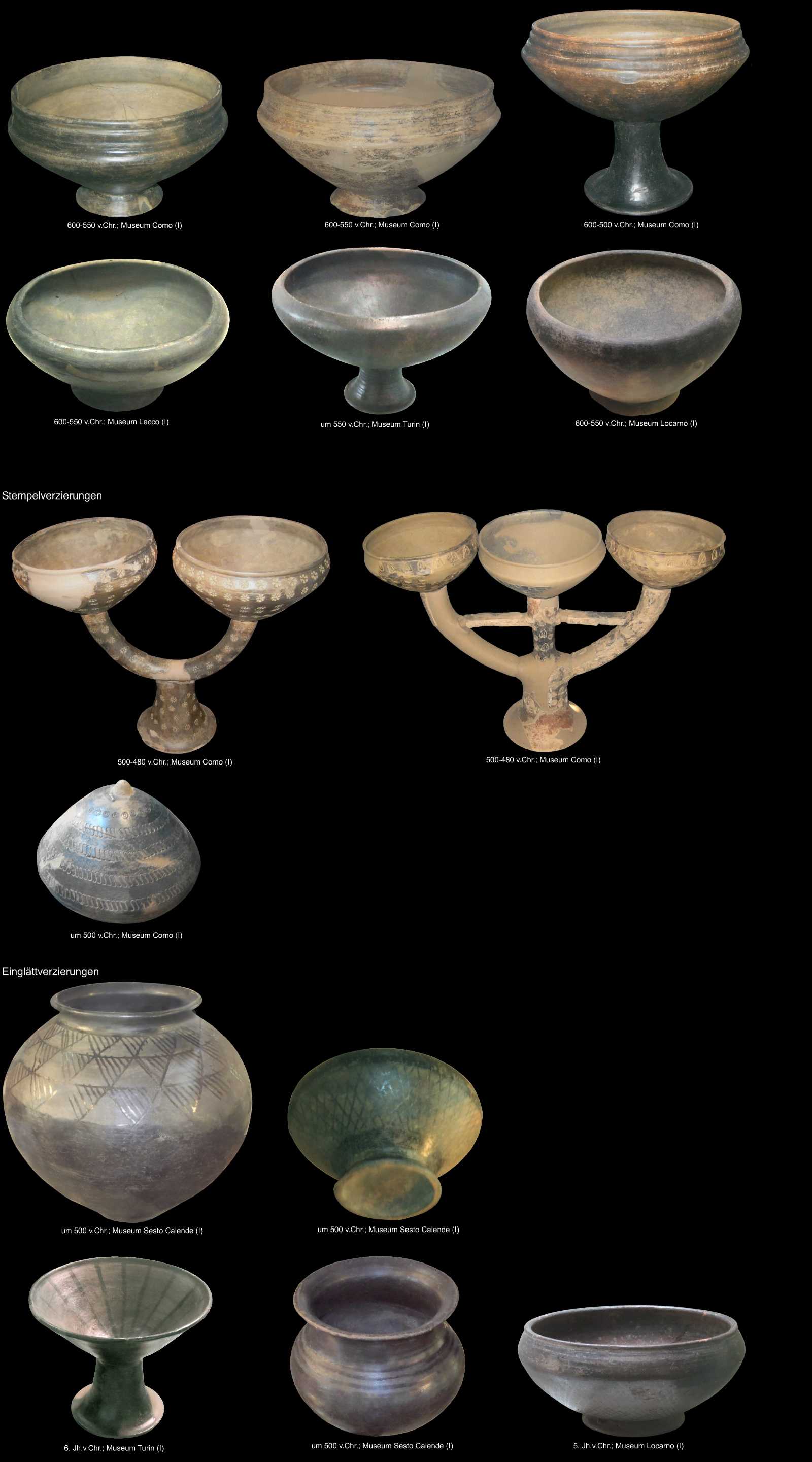 Keramik der Golaseccakultur GII 2