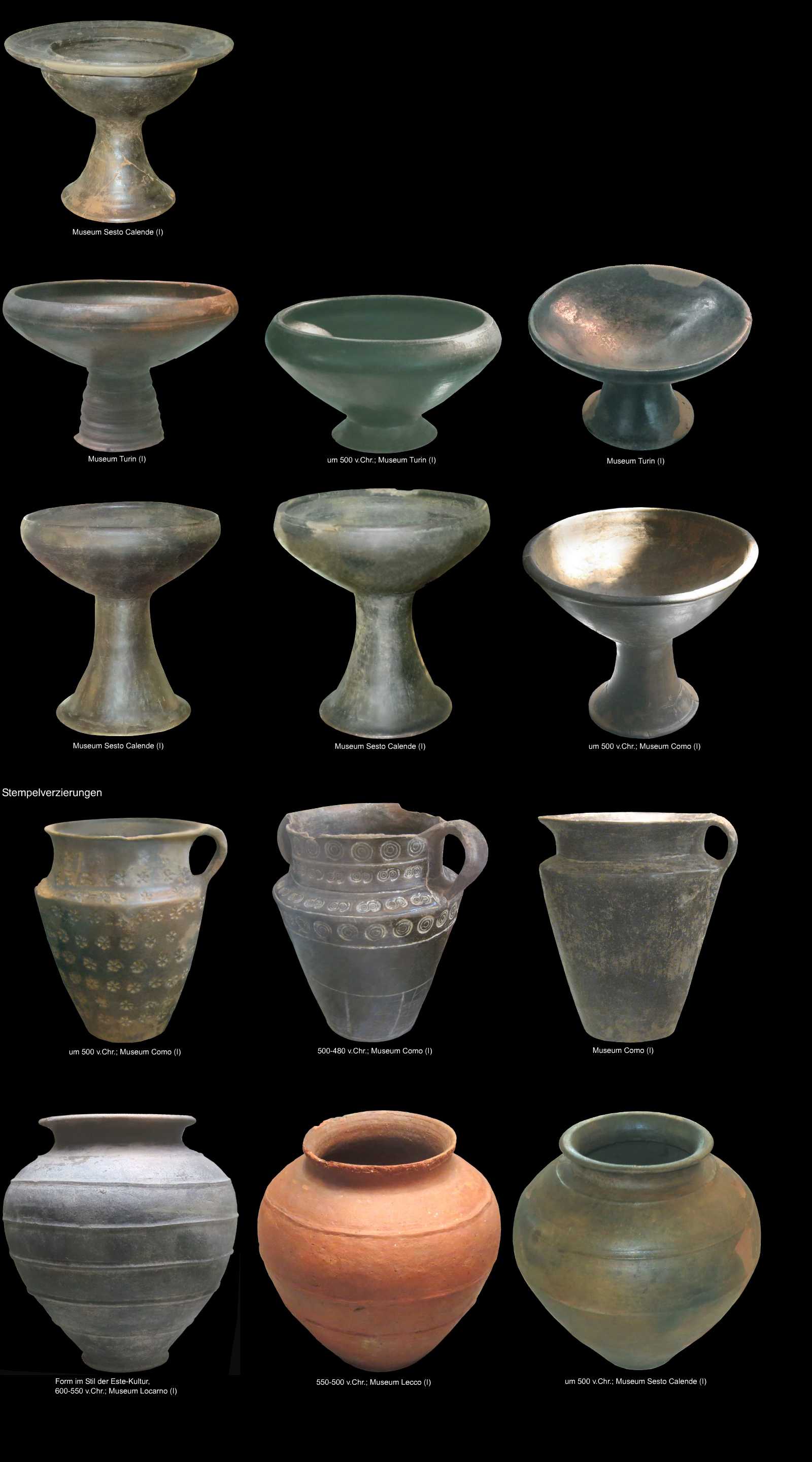 Keramik der Golaseccakultur GII 3