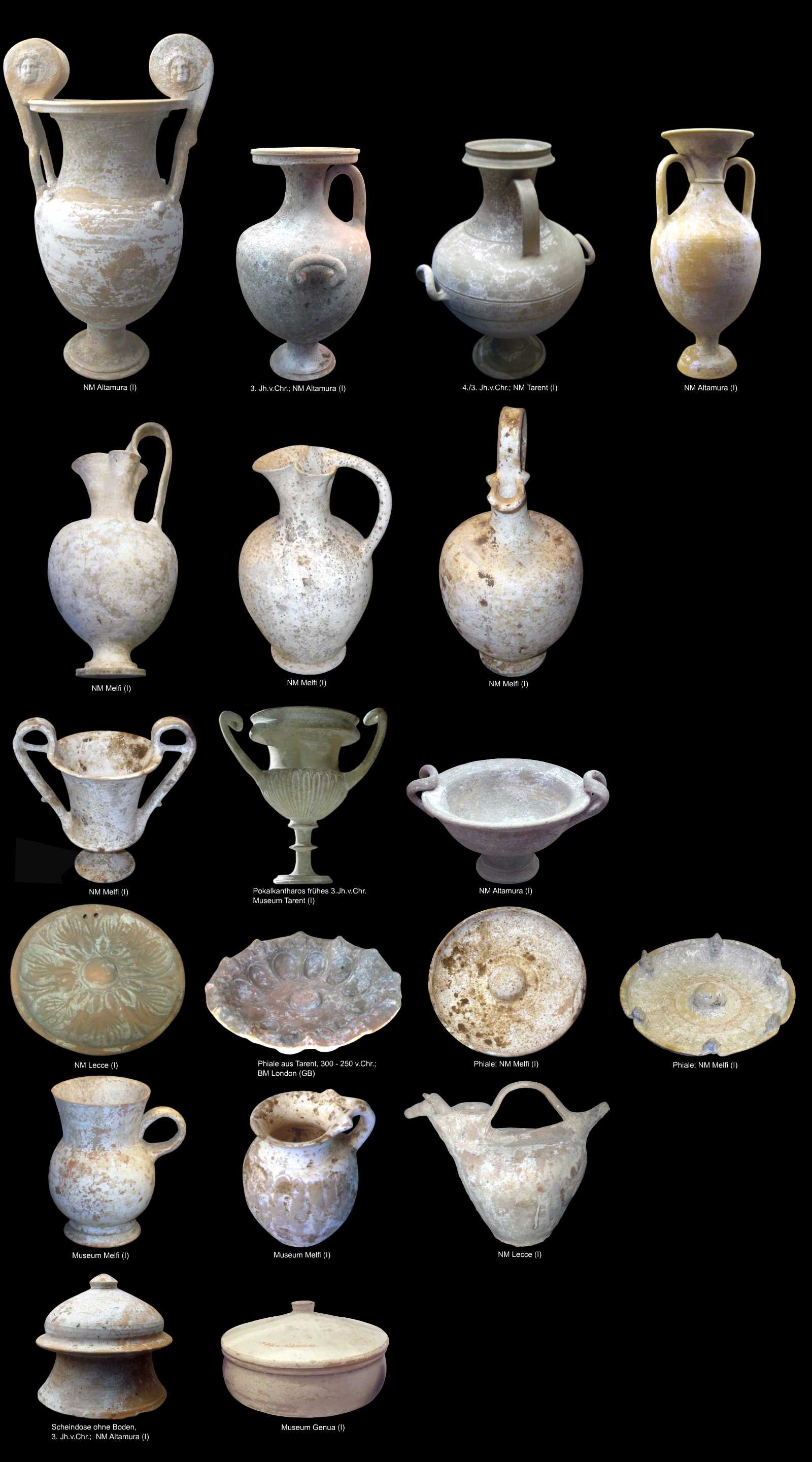 apulische Keramik aus Tarent