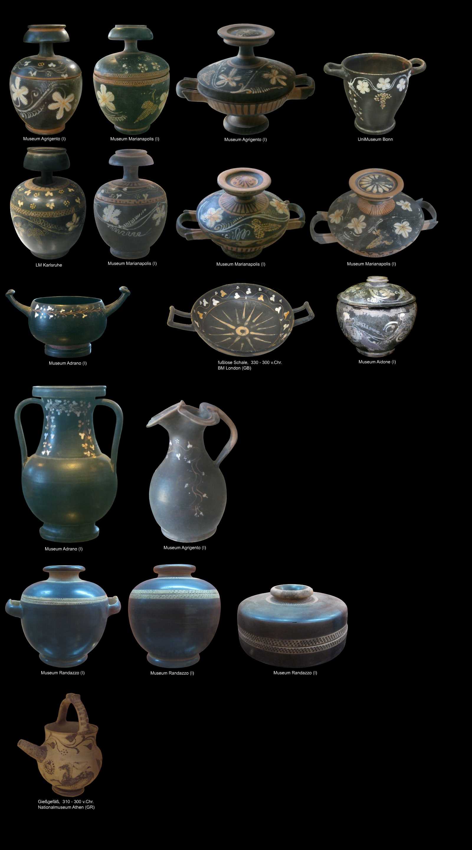 hellenistische Keramik aus Sizilien