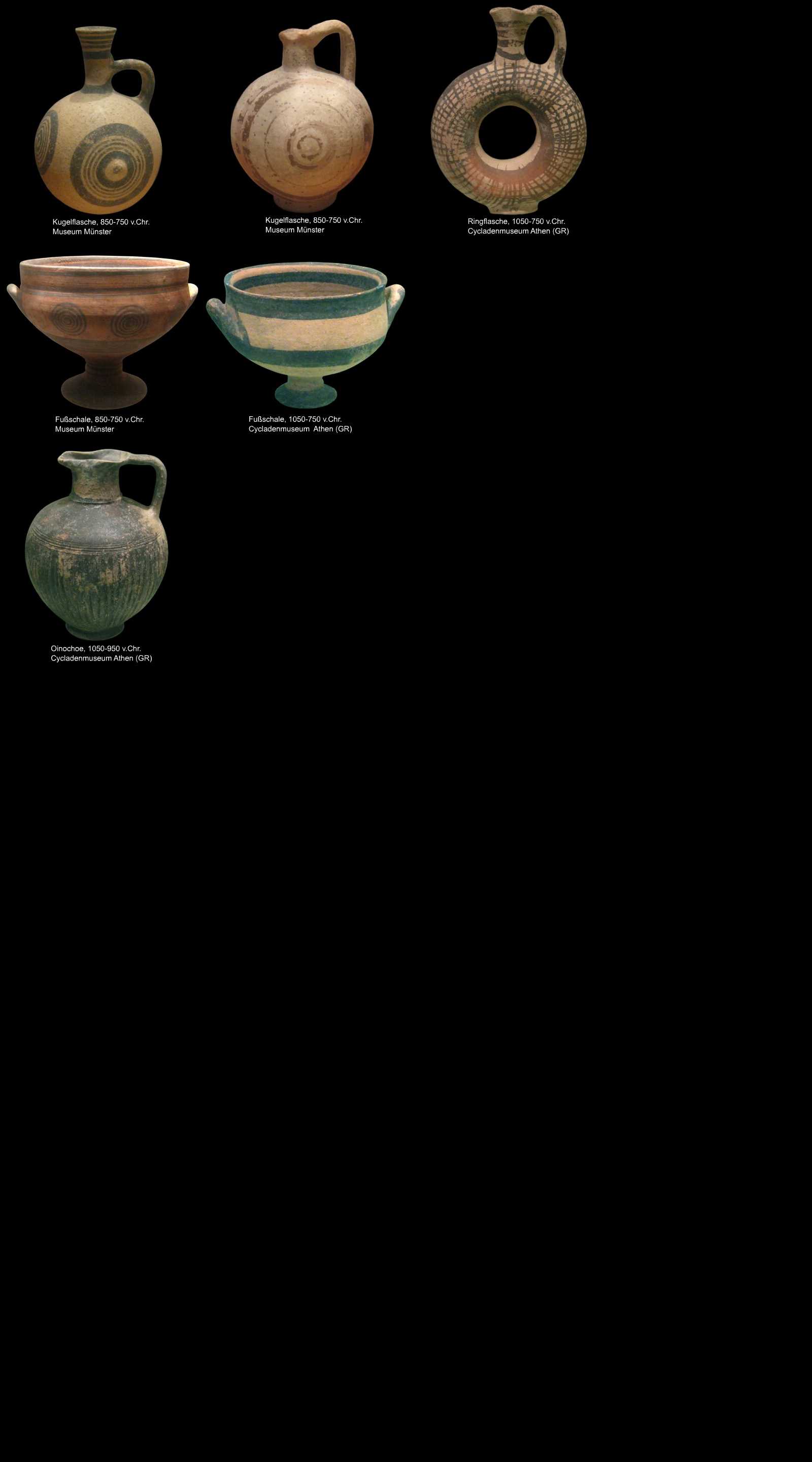 Frühgeometrische Keramik aus Zypern