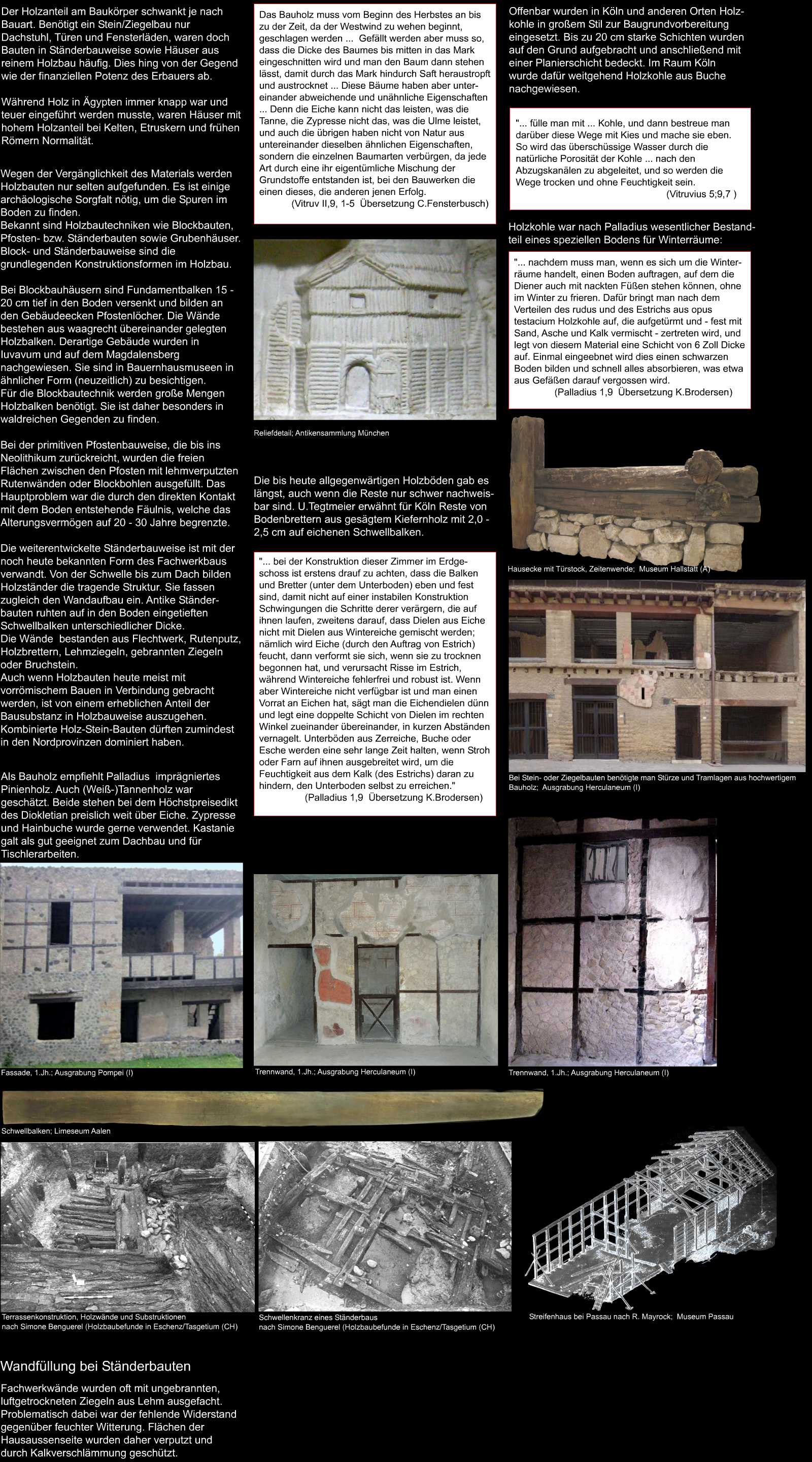 römischer Hausbau Holz1