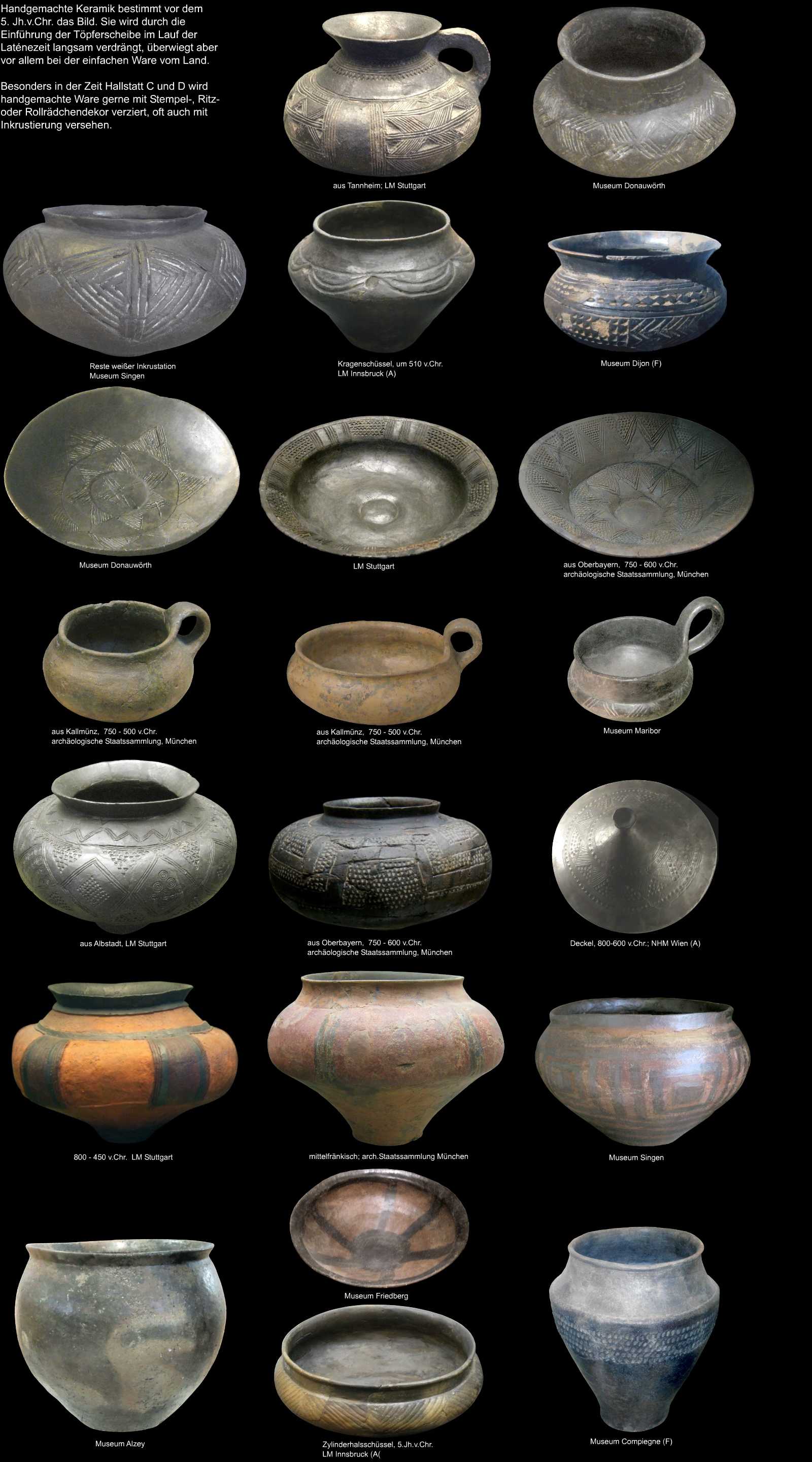 keltische handgemachte Keramik