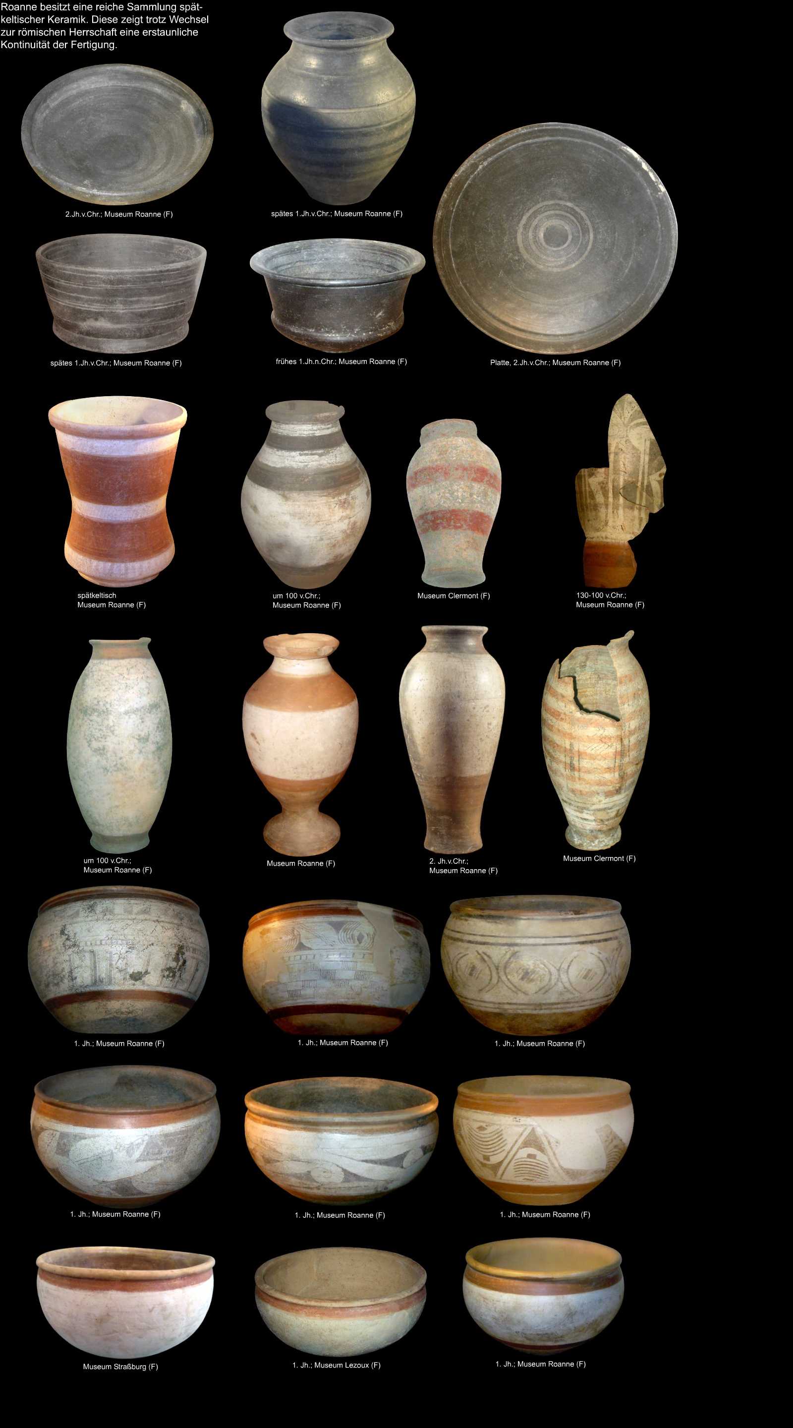 Keramik aus Roanne