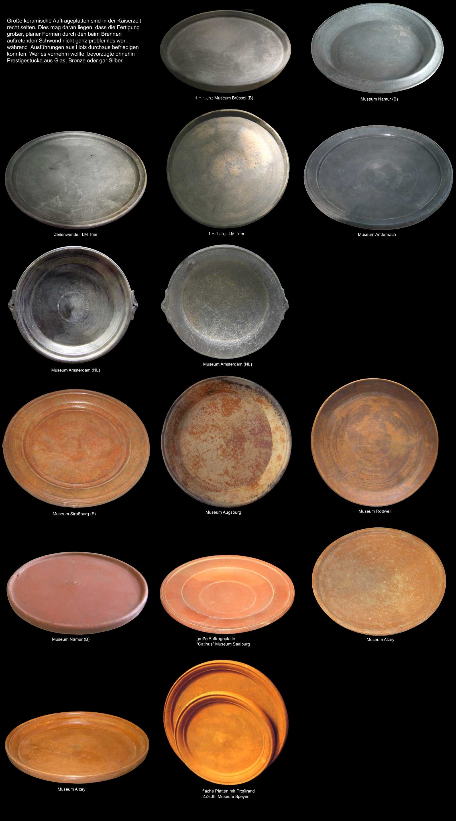 römische Teller und Platten aus Gallien1