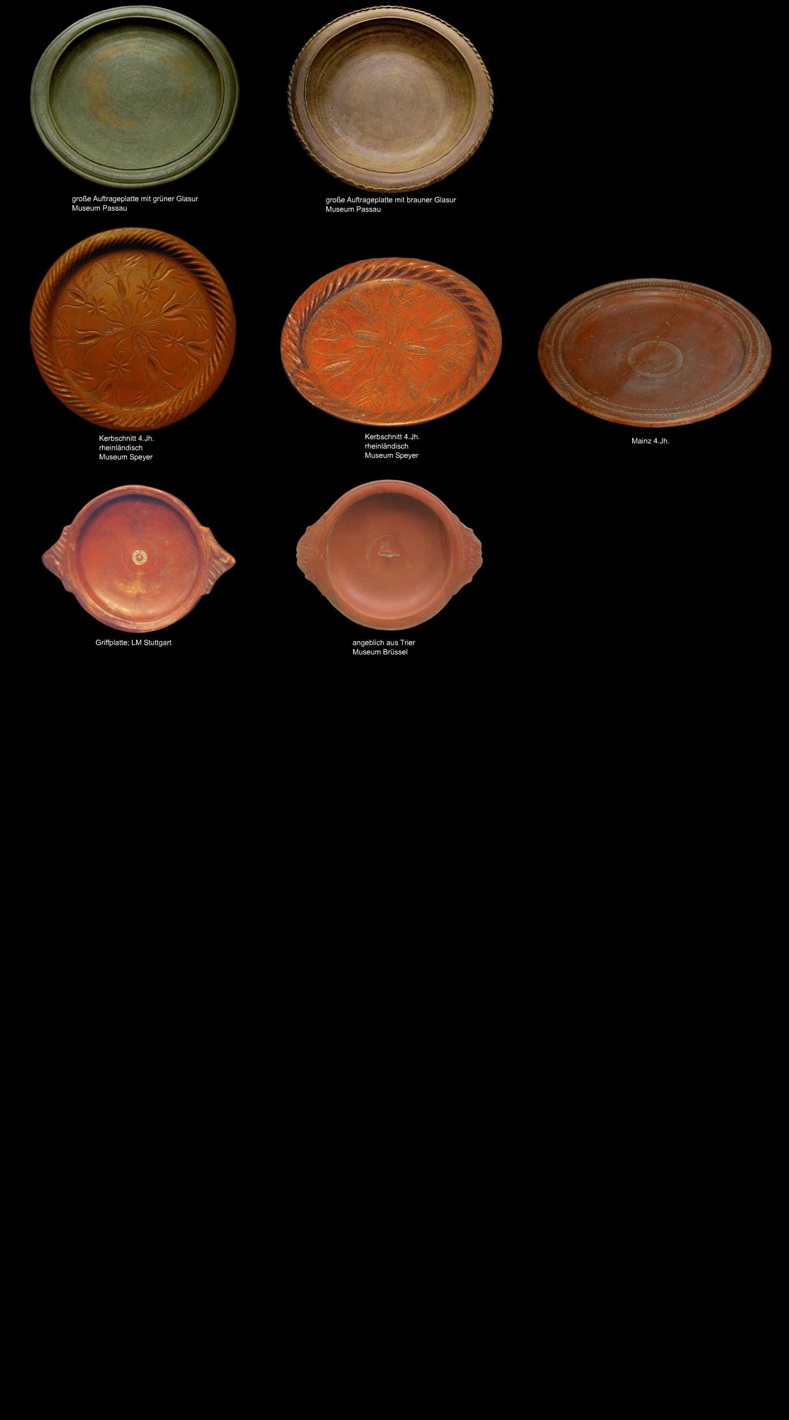 römische Teller und Platten aus Gallien2