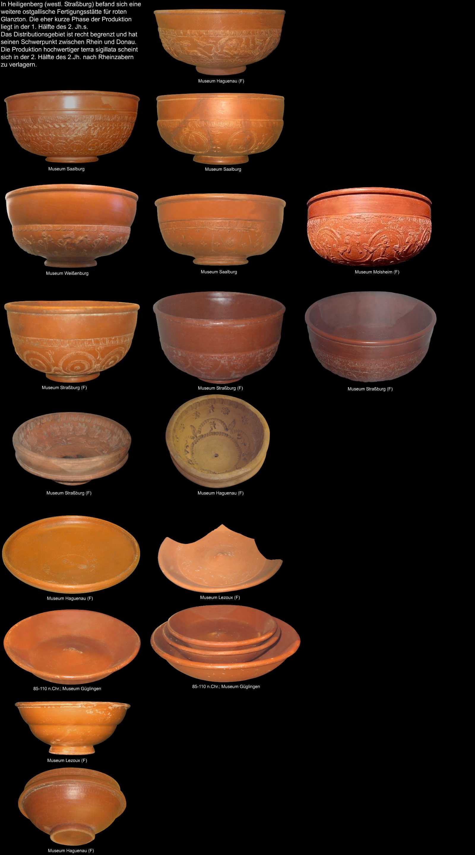 Keramik aus Heiligenberg
