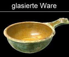 römische Glasurware aus Italien