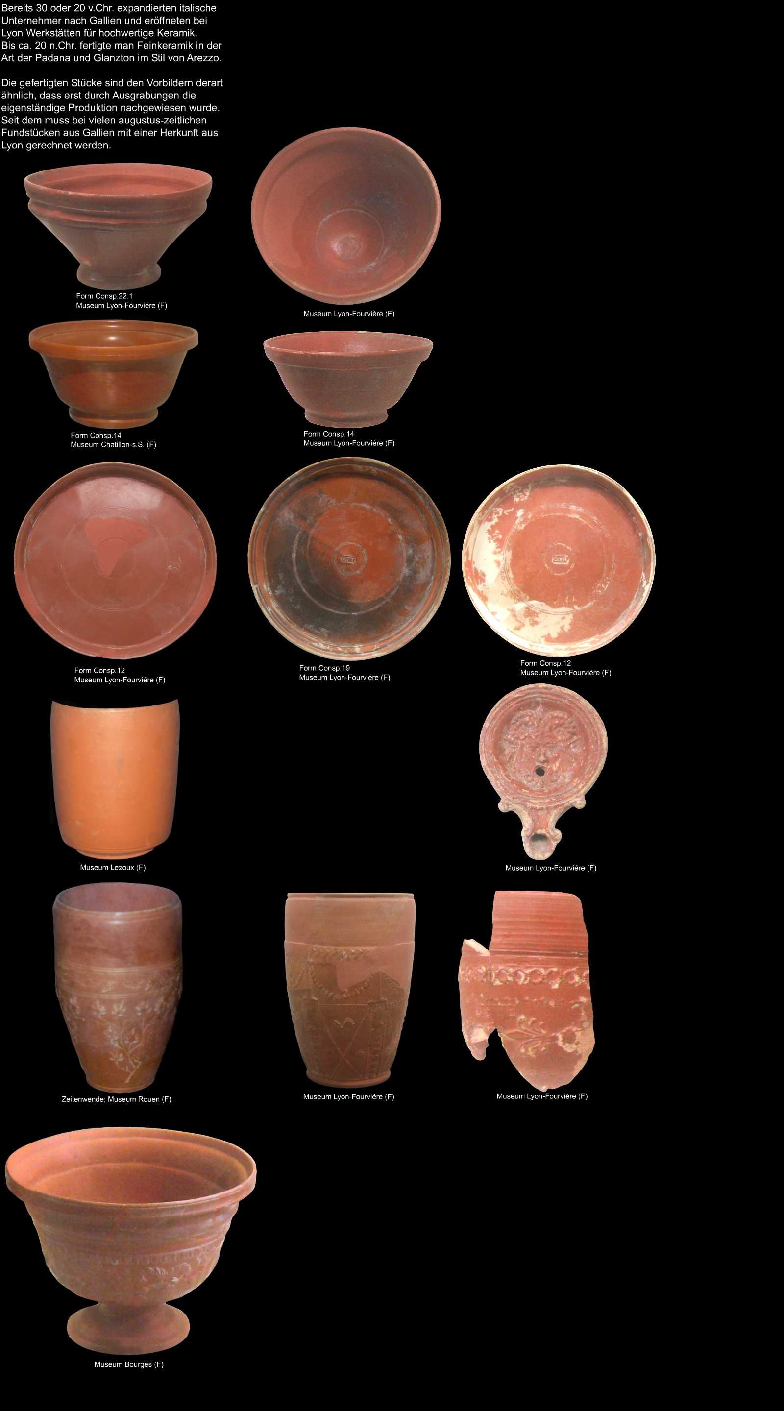 römische Keramik aus Lyon1