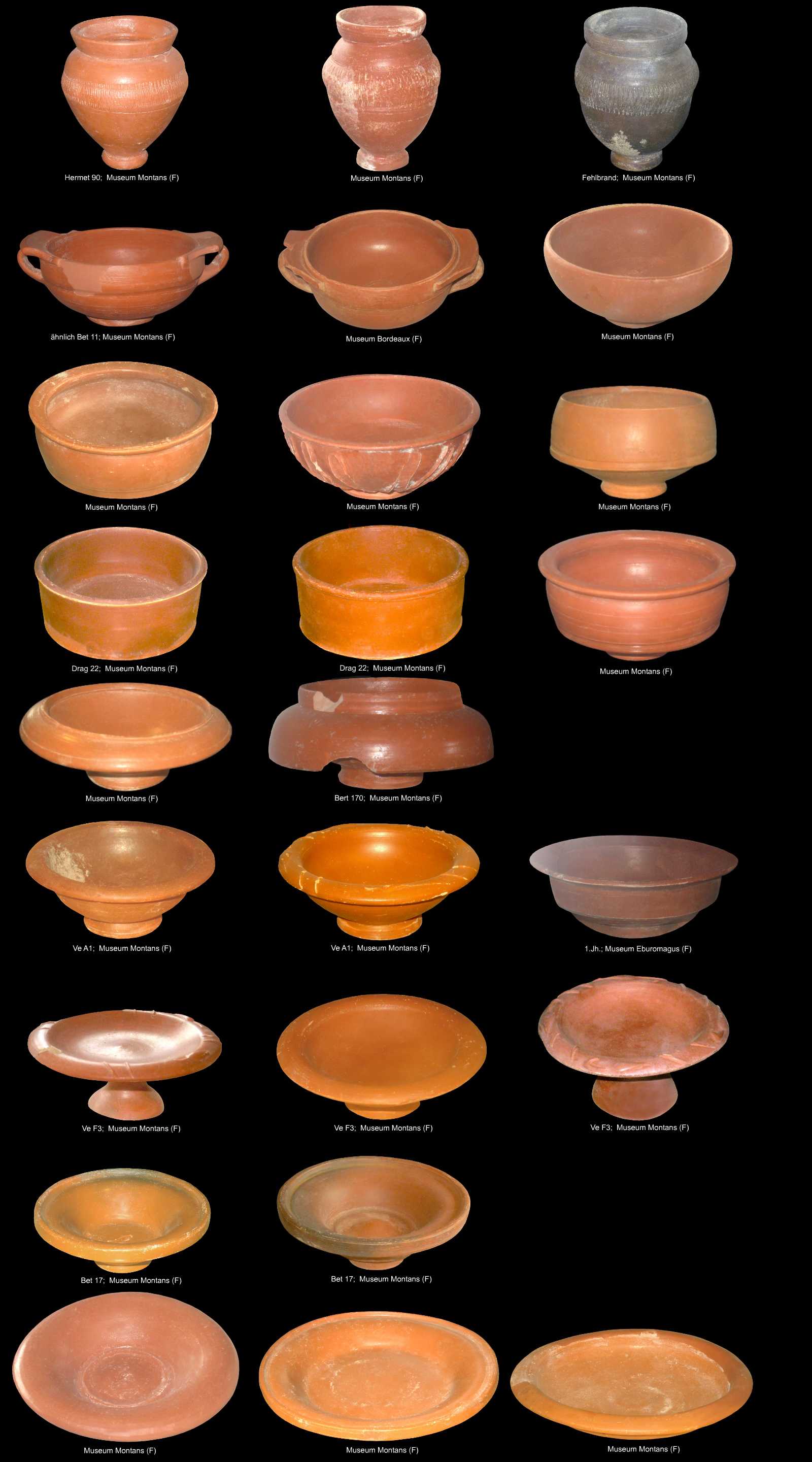 römische Keramik aus Montans2
