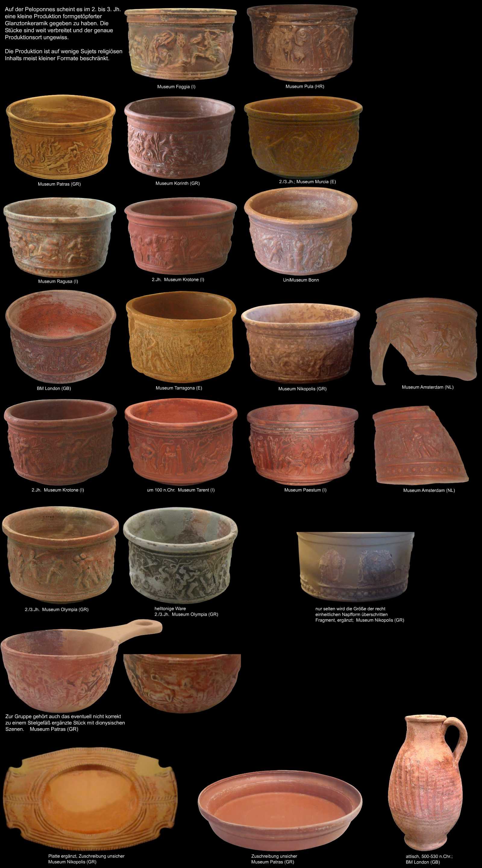 römische Keramik der Peloponnes