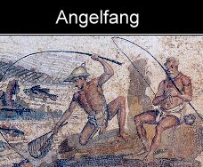 römischer Fischfang mit Angel