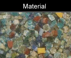 römisches Mosaik - Material und Technik