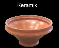 Ausstattung römisches triclinium Keramik