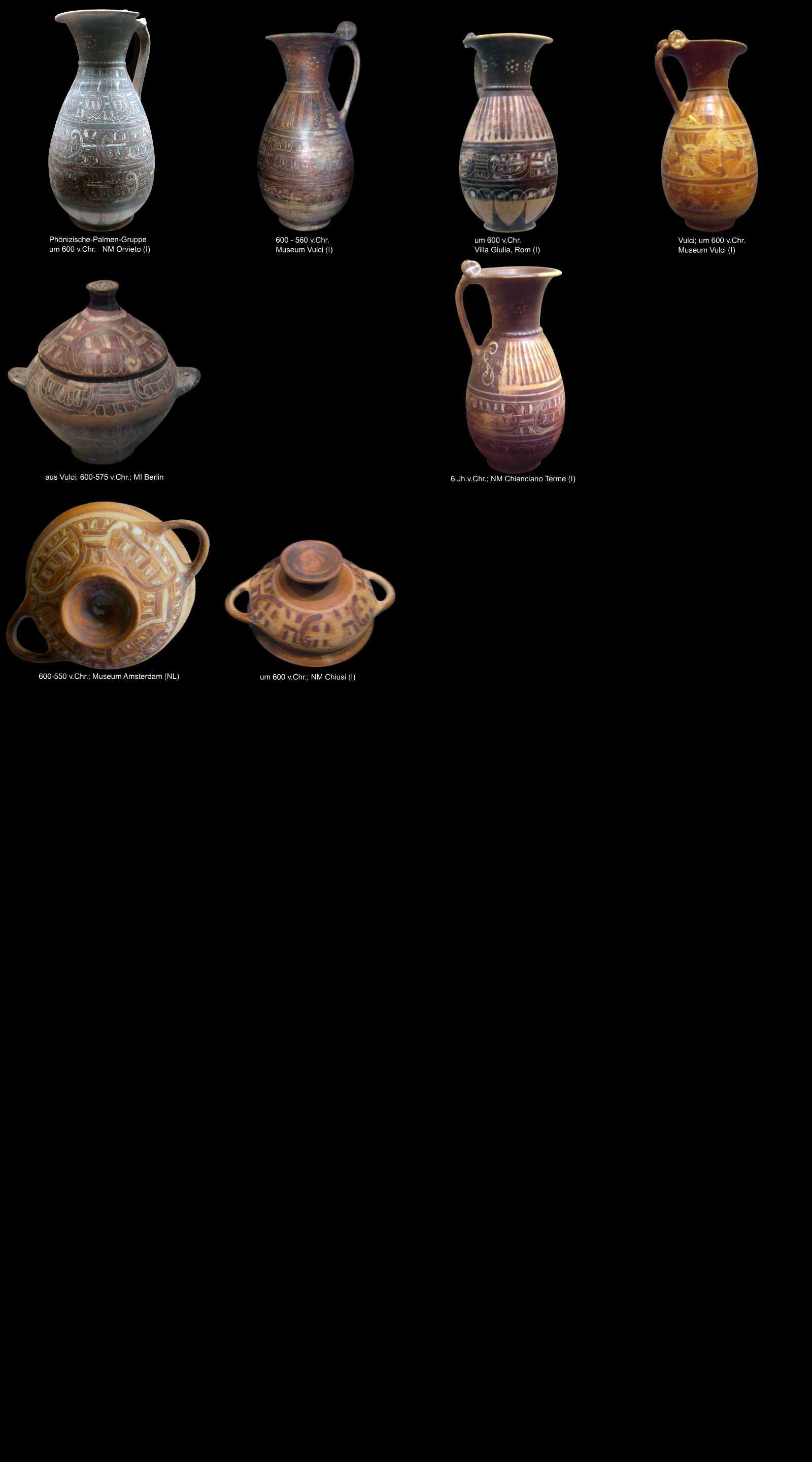 etruskische Keramik im korinthischen Stil 3