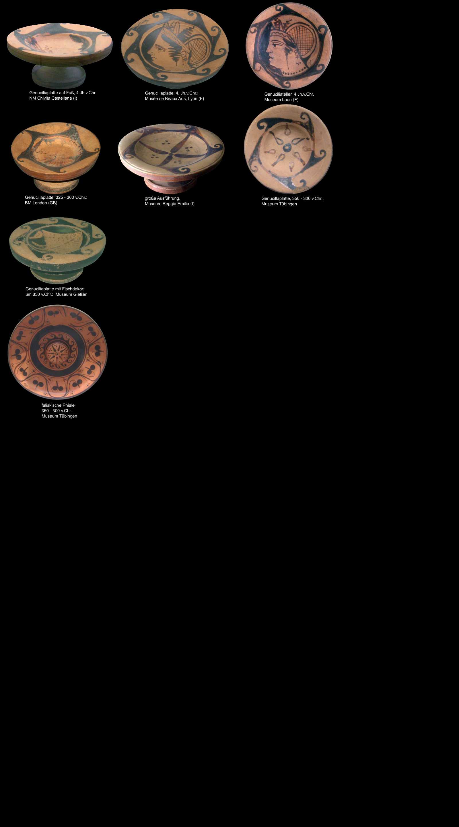 etruskische Keramik aus Falerii