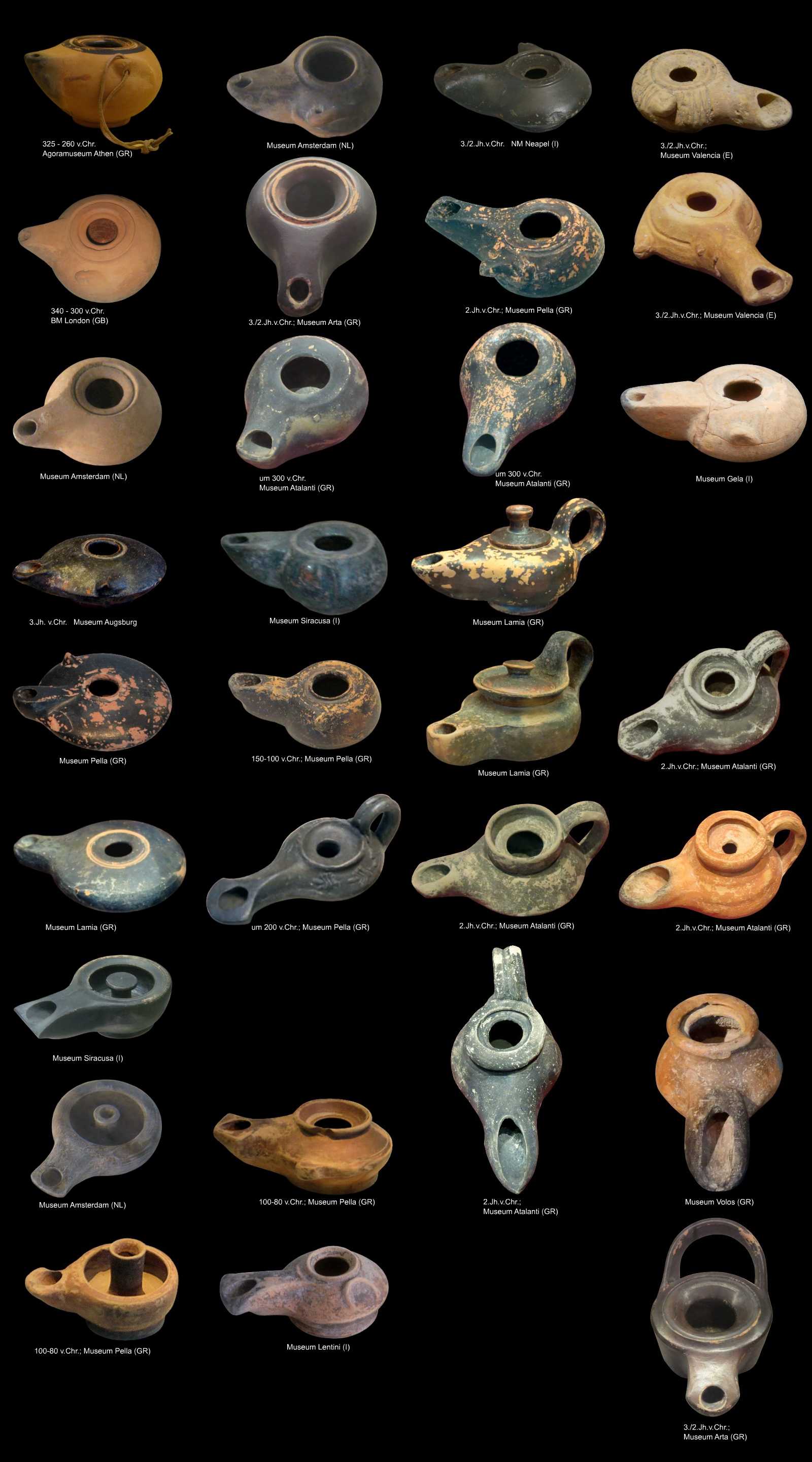 hellenistische Keramikleuchter