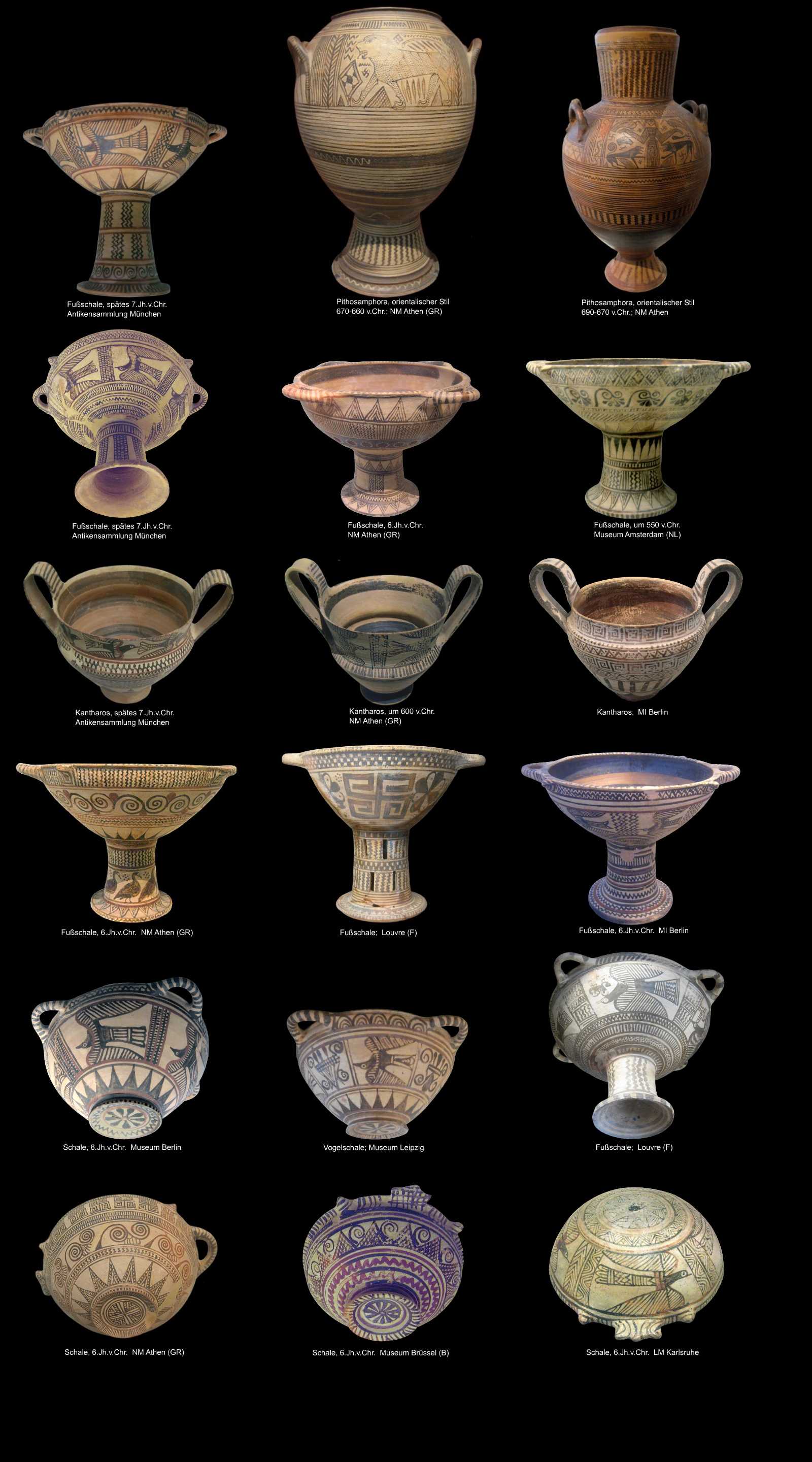Orientalische Keramik aus Böotien 1