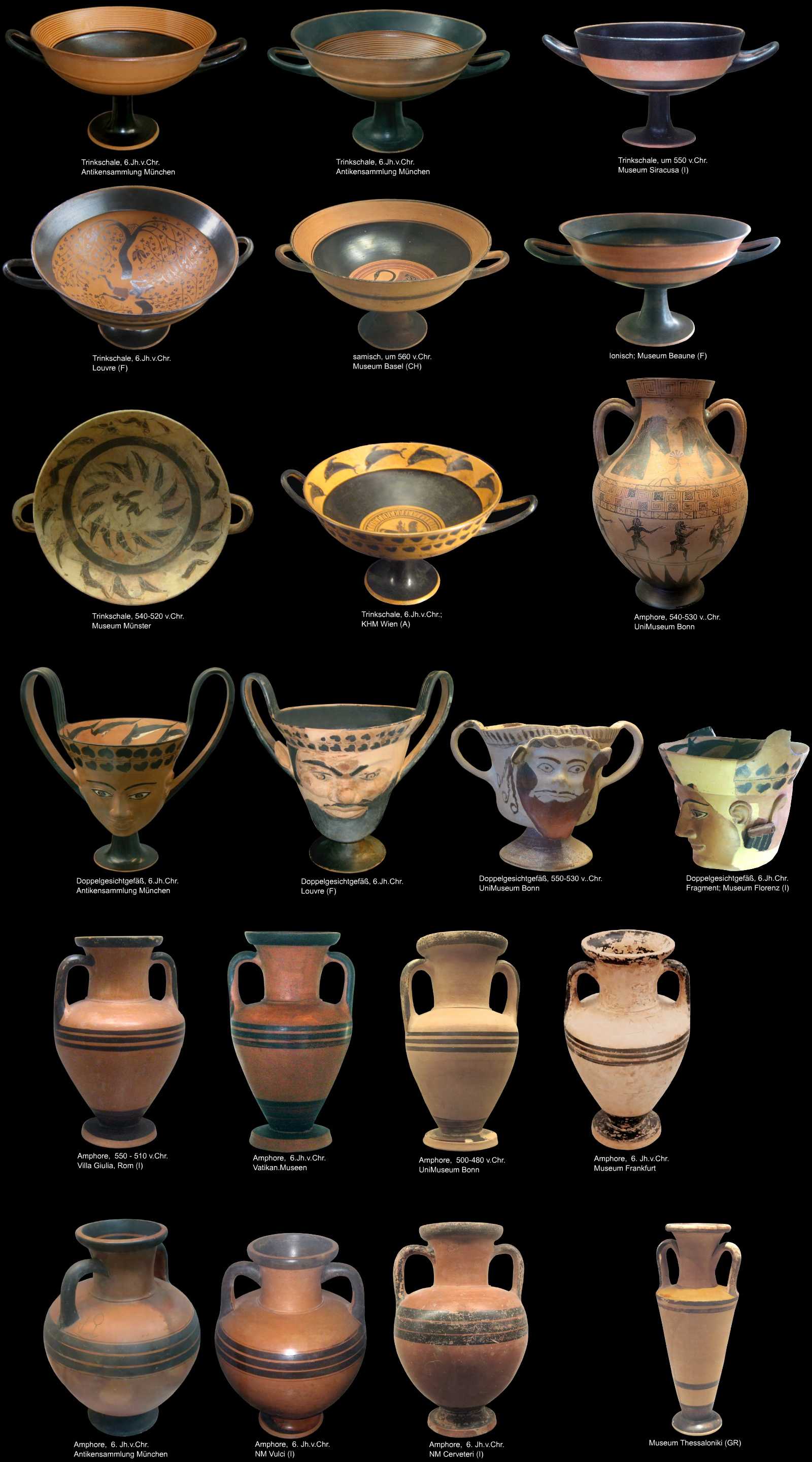 Keramik aus Kleinasien ostionische Ware im 6.Jh.v.Chr. 2