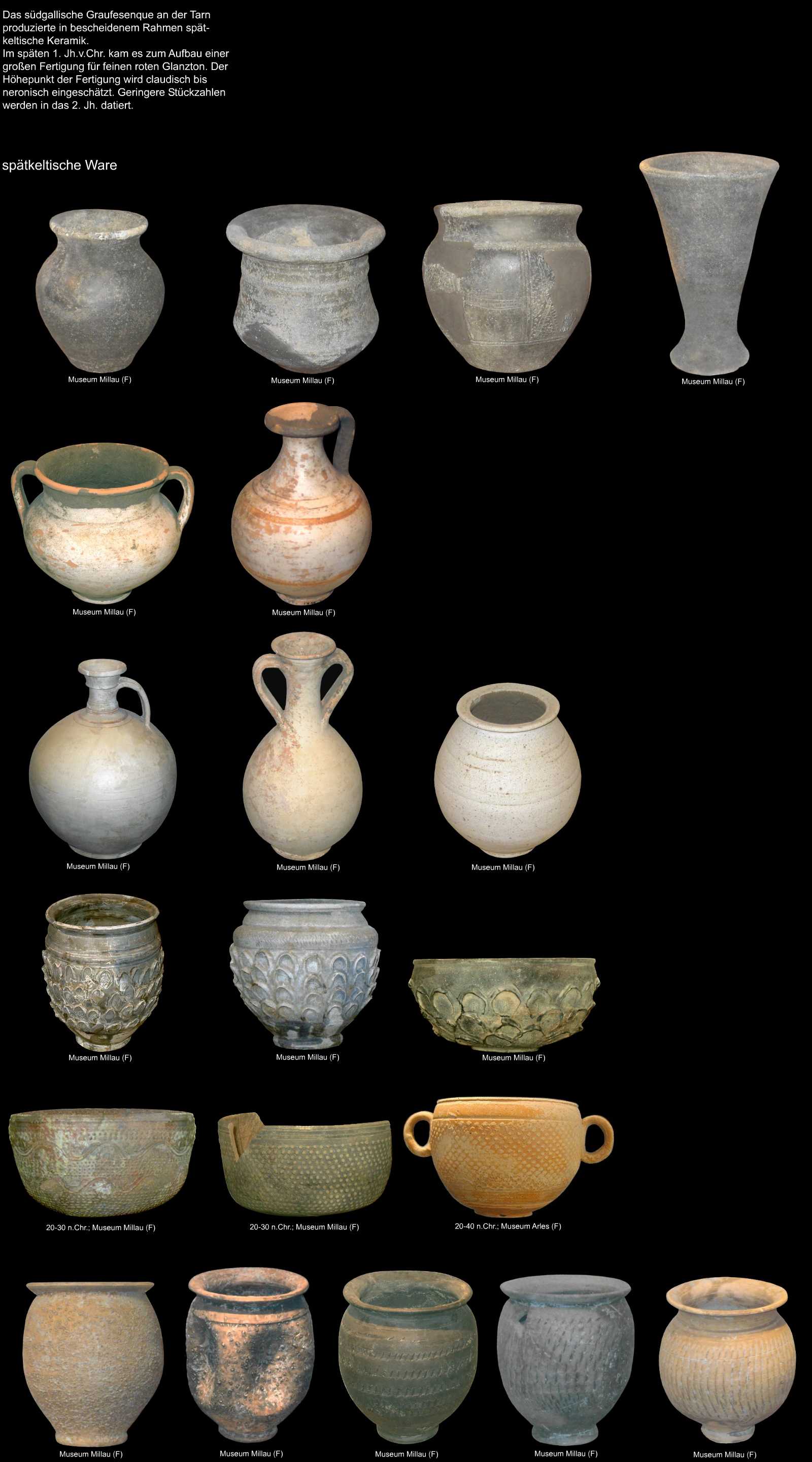 Keramik aus Graufesenque