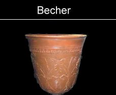 römische Keramik Italien Becher