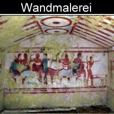 etruskische Wandmalerei